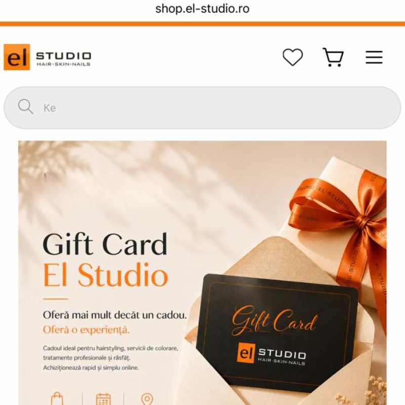 Shop.El-Studio.ro a îmbrăcat haine noi: descoperă noua experiență de shopping online pentru produsele tale preferate de beauty