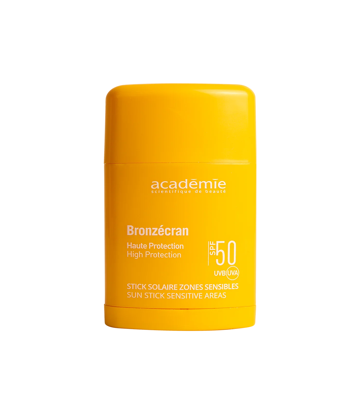 Stick de protectie solara Academie Bronzecran Stick Solaire Zones Sensibles SPF50 10ml