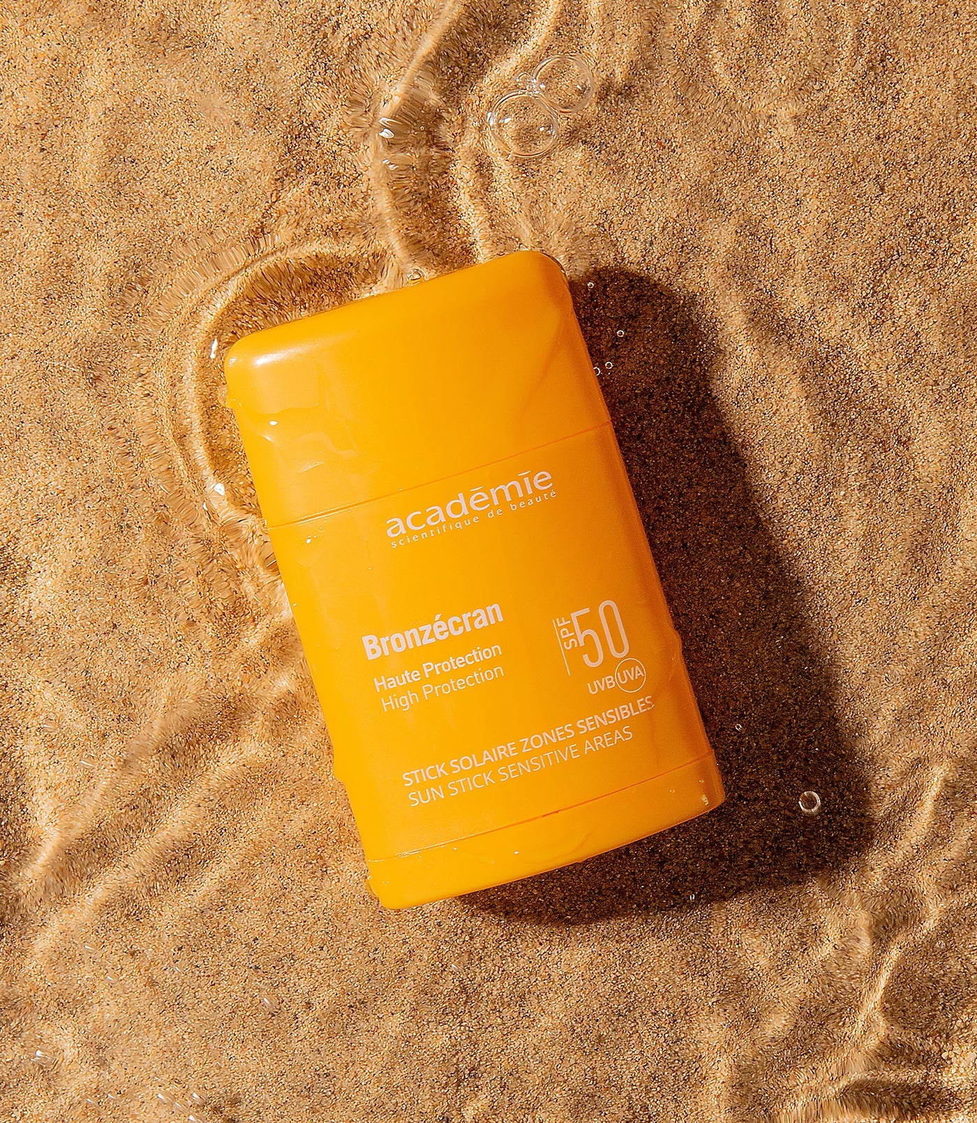 Stick de protectie solara Academie Bronzecran Stick Solaire Zones Sensibles SPF50 10ml