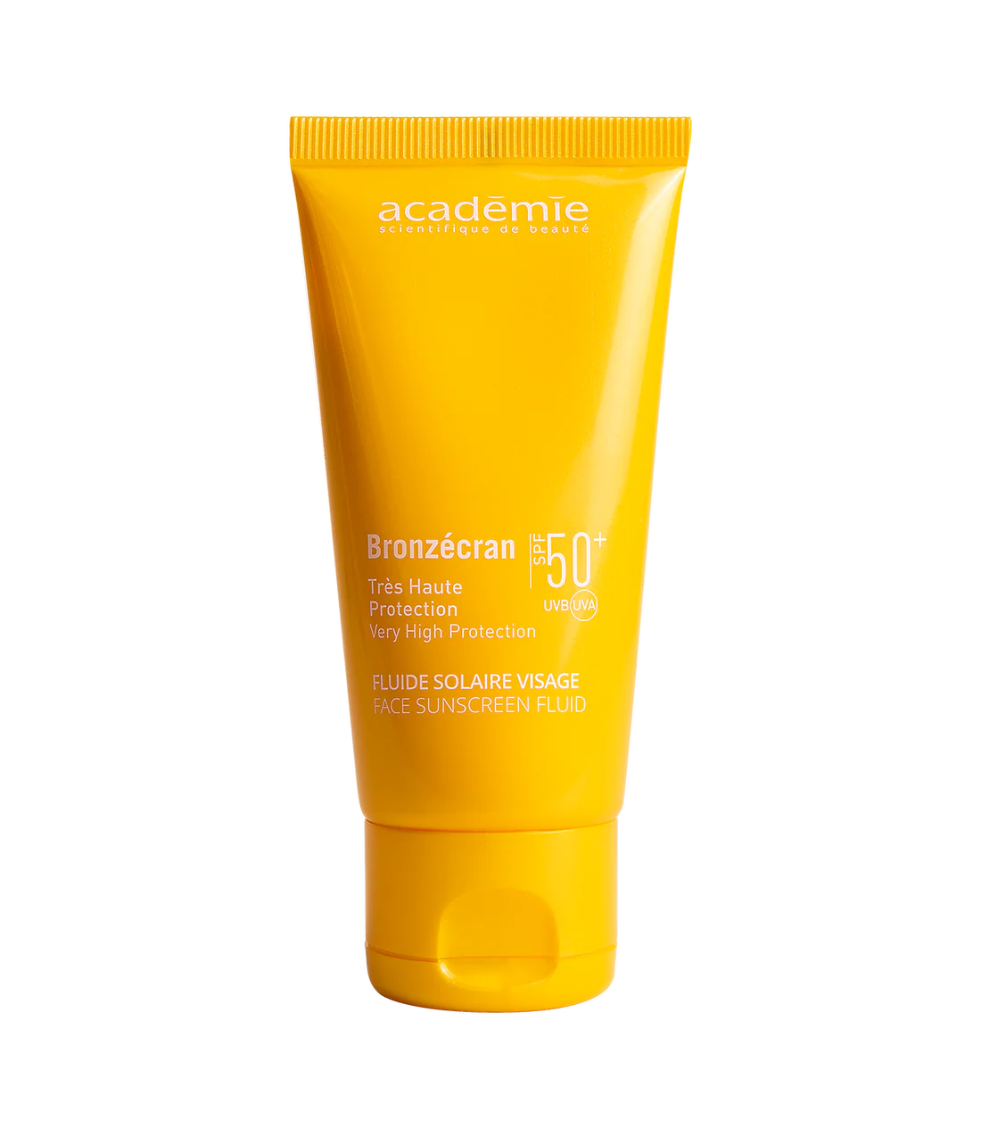 Fluid pentru fata cu protectie solara Academie Bronzecran Fluide Solaire Visage SPF50 50ml