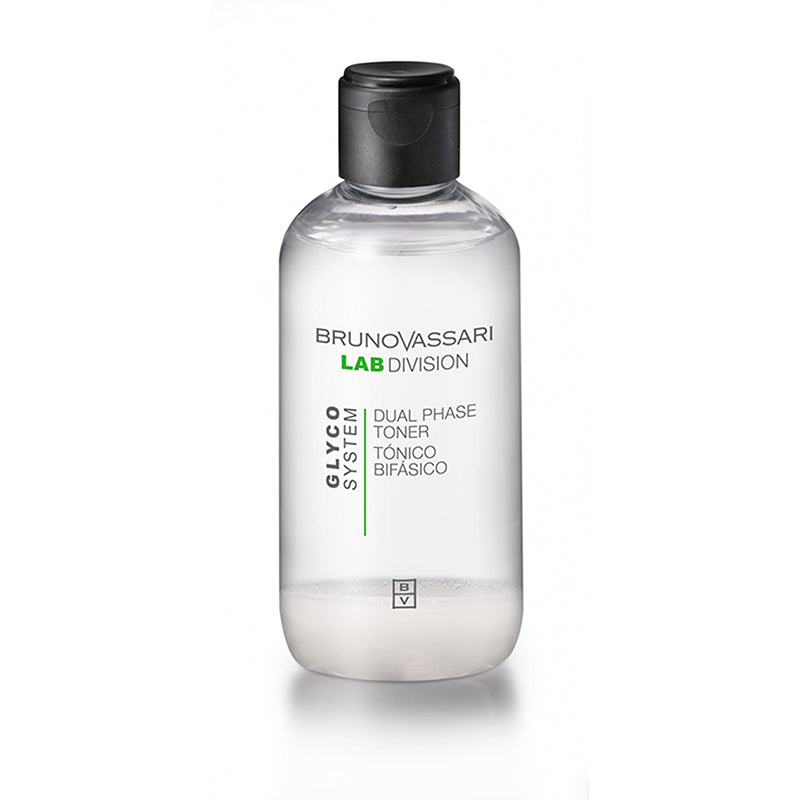 Lotiune tonica cu acid glicolic Bruno Vassari Dual Phase Toner 200ml