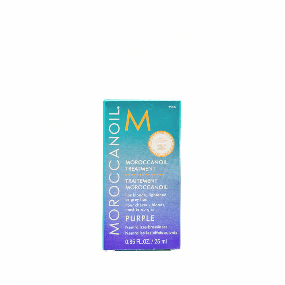 Ulei Argan cu Pigment Violet pentru Par Blond Moroccanoil Purple Oil Treatment 25ml