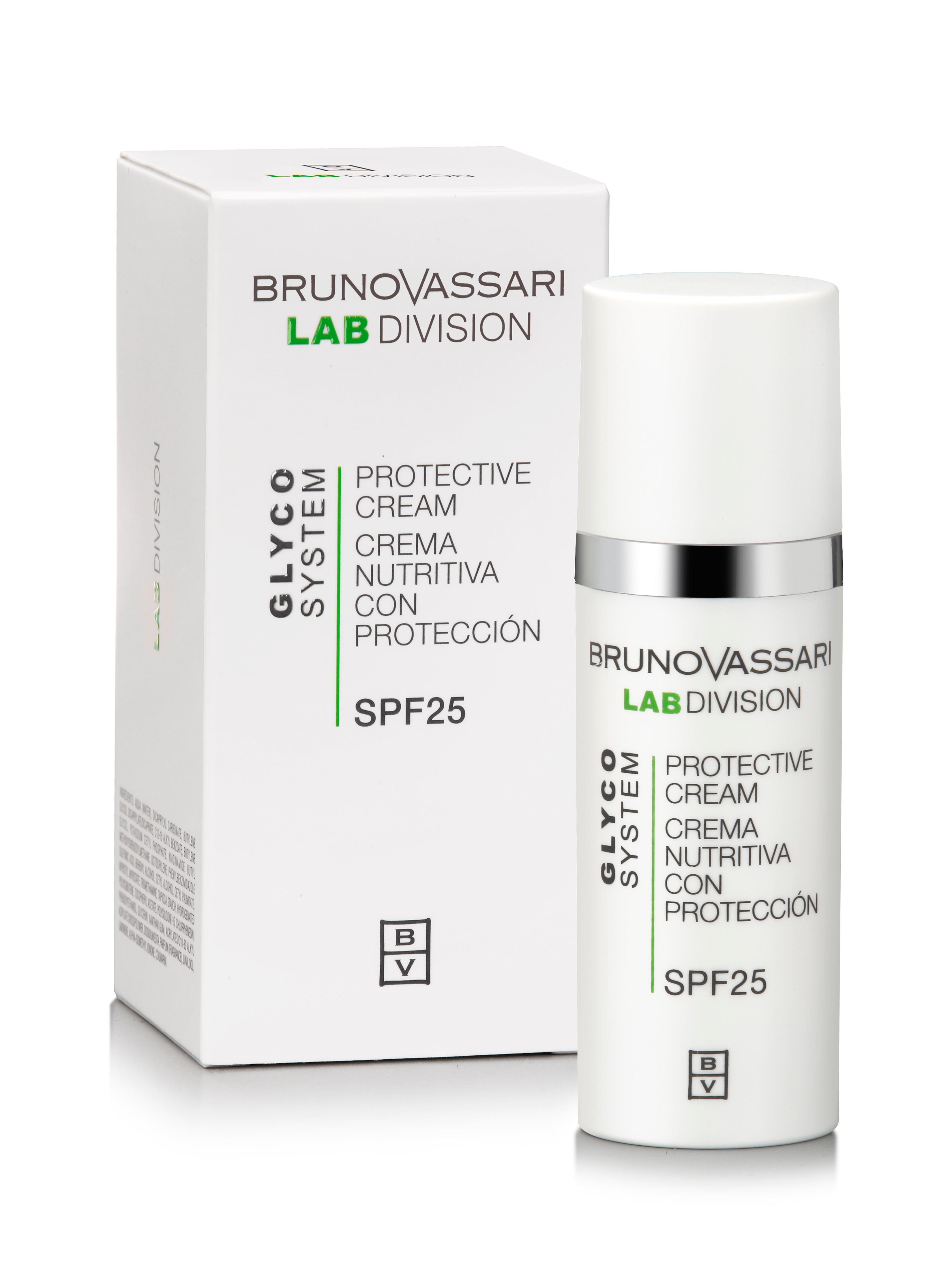 Crema protectoare Bruno Vassari Glyco Protective Cream SPF25 50ml