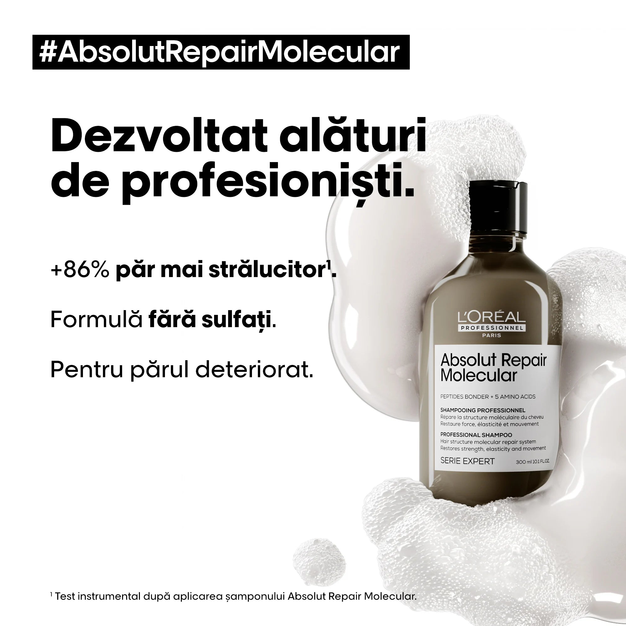 Sampon L’Oréal Professionnel Absolut Repair Molecular 300ml