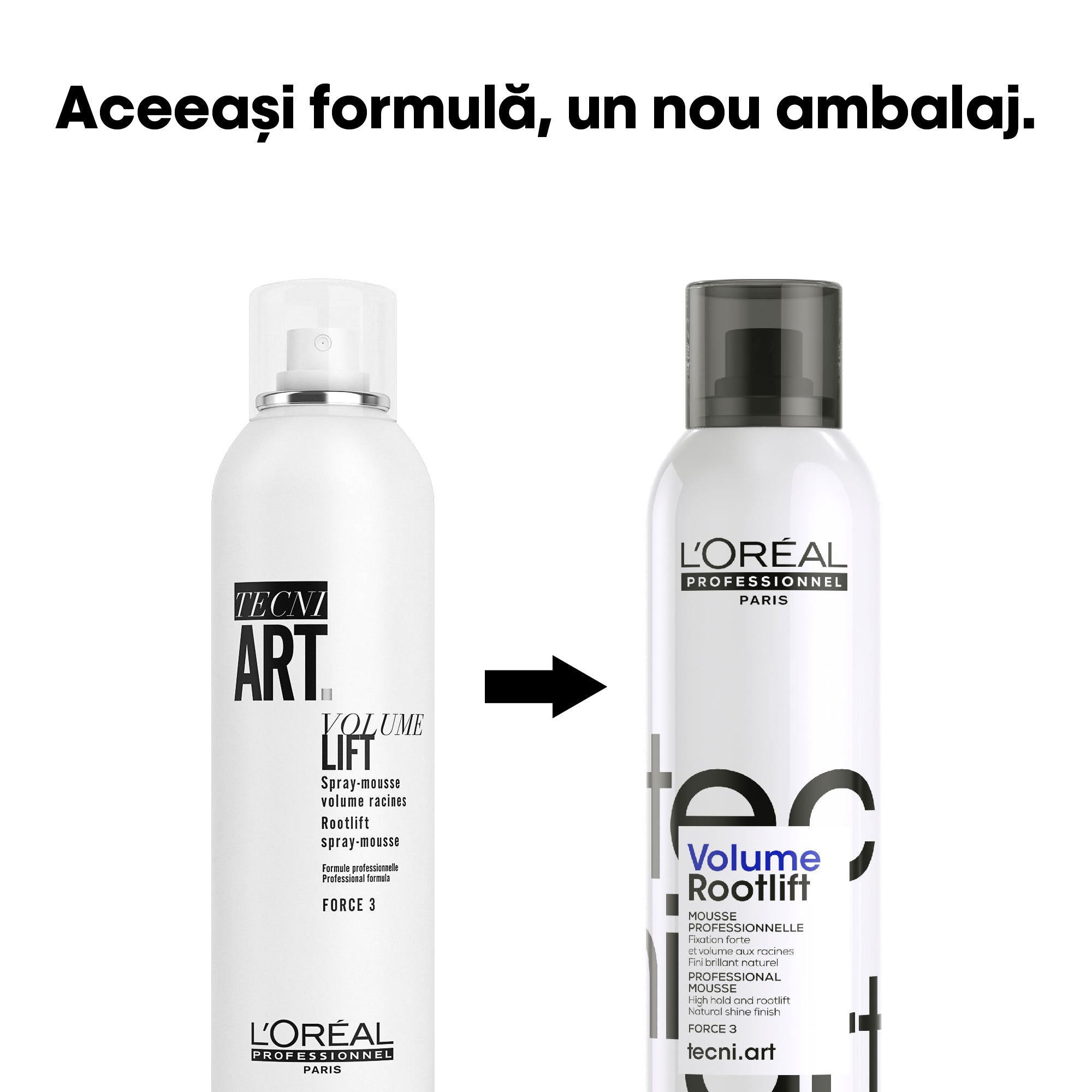 Spuma de par  L’Oréal Professionnel pentru volum Tecni.Art Volume Rootlift 250ml