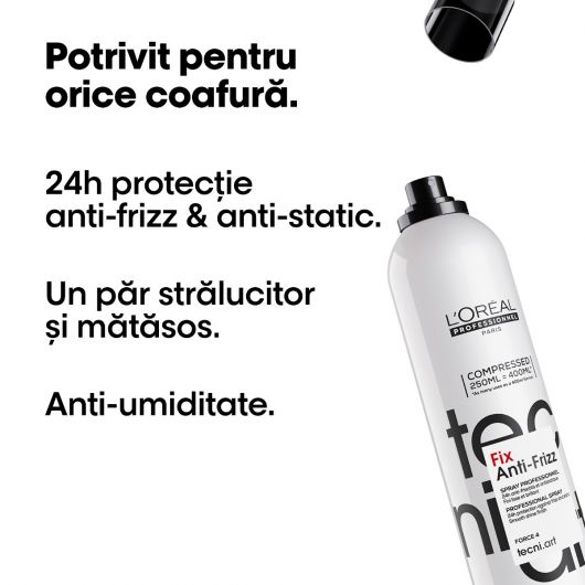 L'Oreal Professionnel Tecni Art Fix Anti Frizz Spray Fixativ profesional 250ml