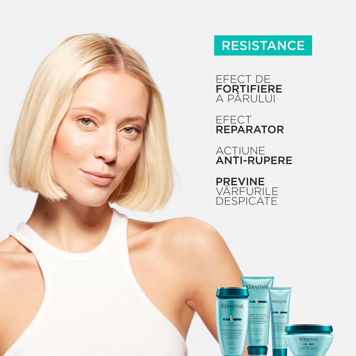 Sampon Kerastase Resistance Bain Force Architecte 500ml