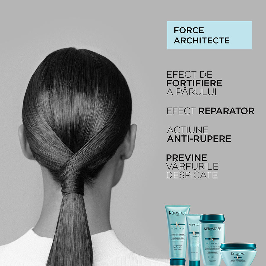 Masca tratament pentru parul slabit si deteriorat Kerastase Resistance Masque Force Architecte 200ml
