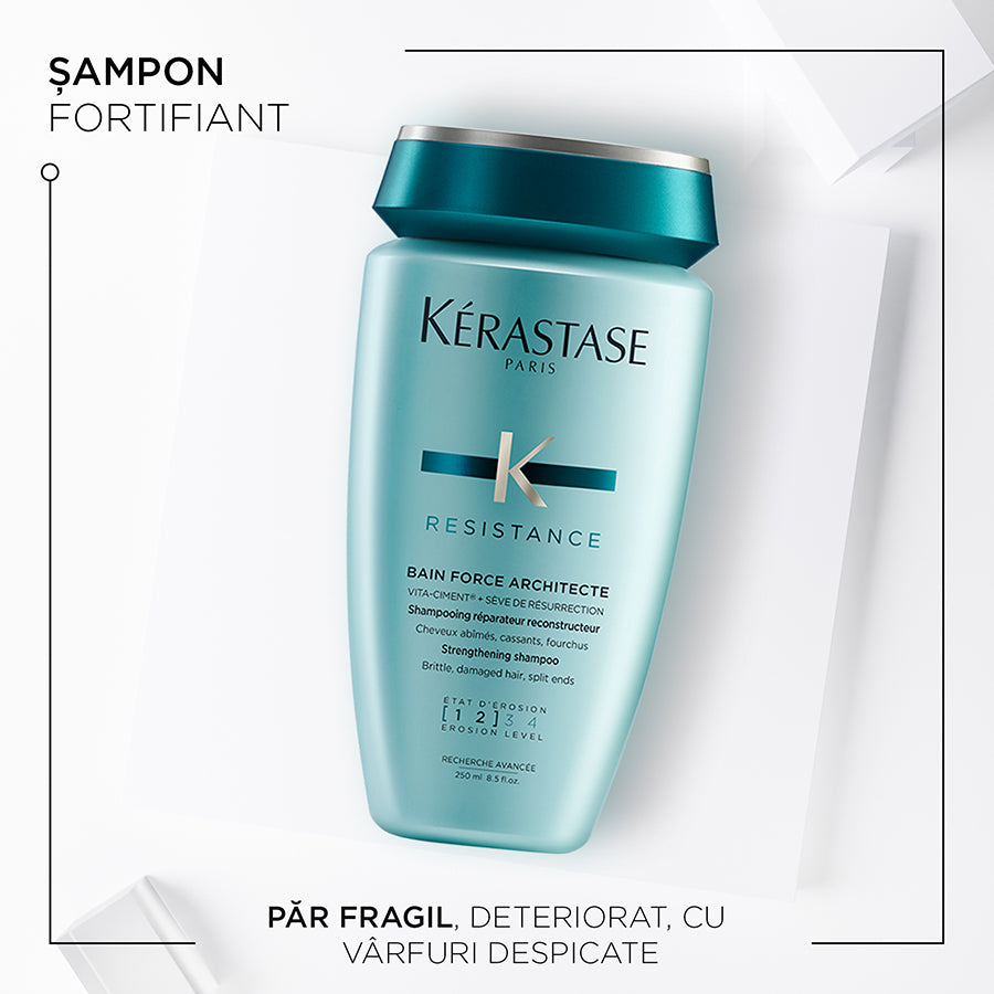 Sampon fortifiant Kerastase Resistance Bain Force Architecte 250ml