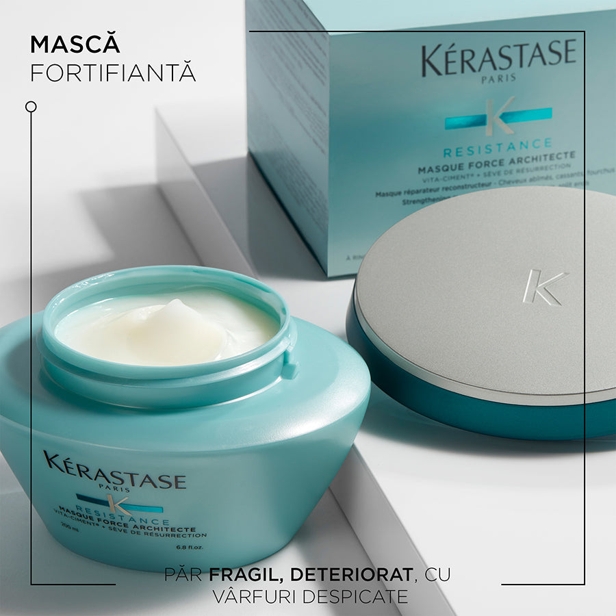 Masca tratament pentru parul slabit si deteriorat Kerastase Resistance Masque Force Architecte 200ml