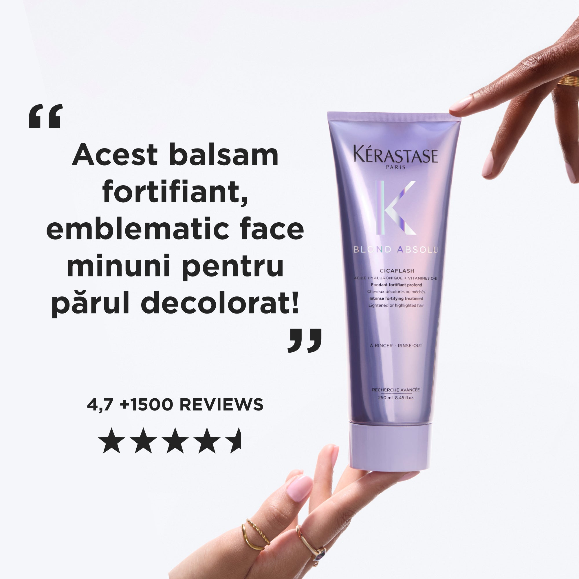 Tratament fortifiant pentru par blond Kerastase Blond Absolu Cicaflash 250ml