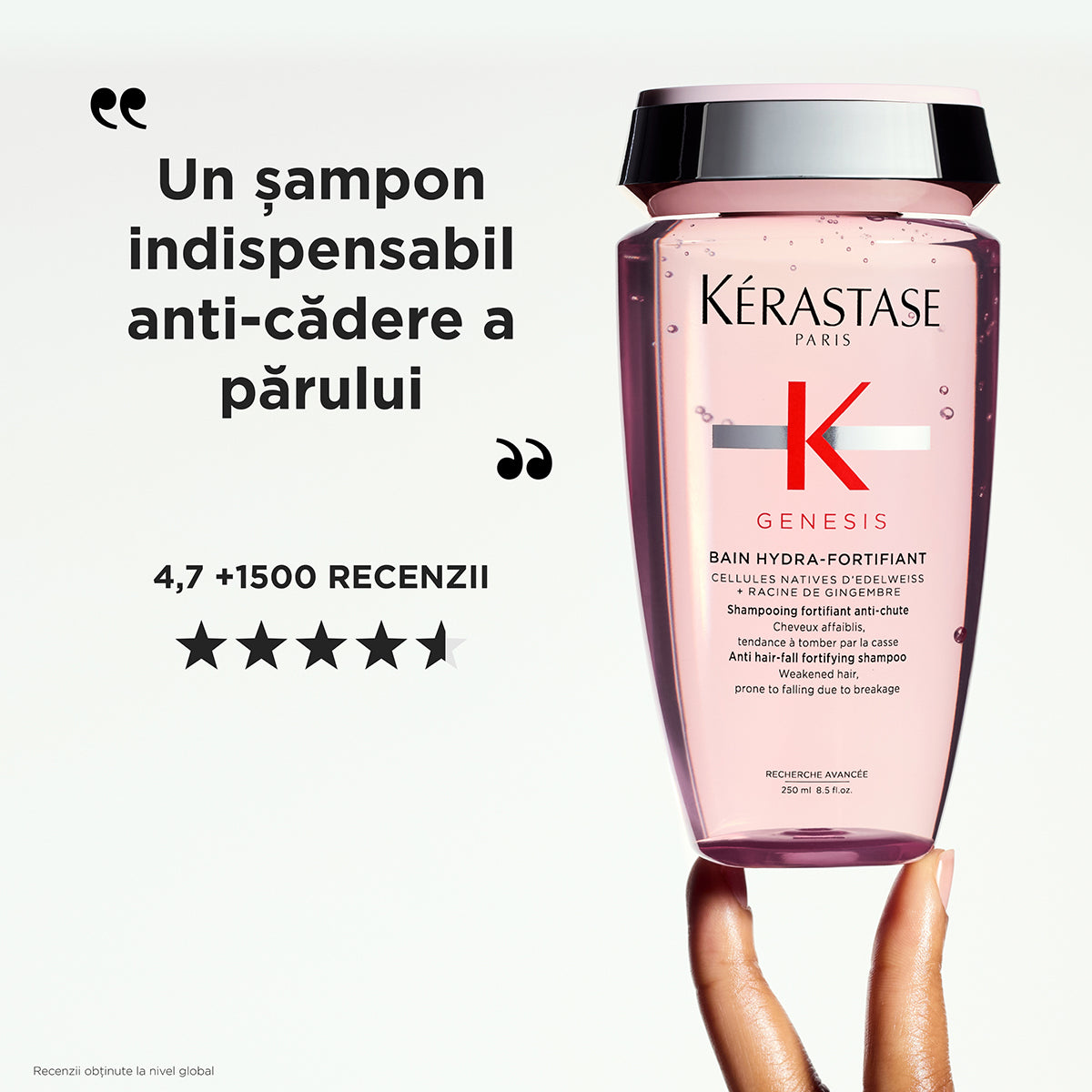 Sampon pentru par gras subtiat Kerastase Genesis Bain Hydra-Fortifiant 250ml