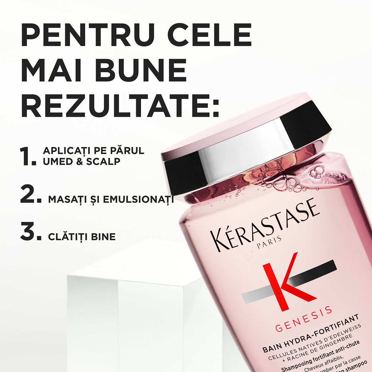 Sampon pentru par gras subtiat Kerastase Genesis Bain Hydra-Fortifiant 250ml