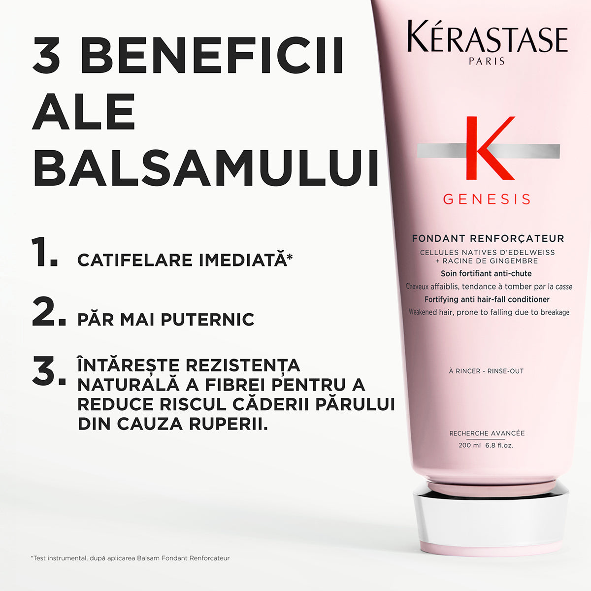 Balsam pentru par slabit Kerastase Genesis Fondant Renforcateur 200ml