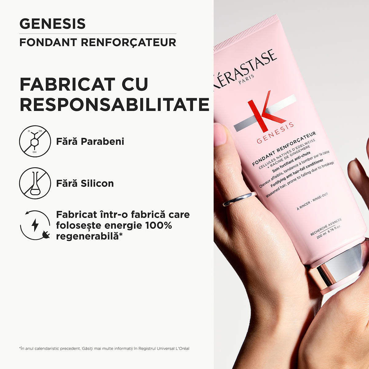 Balsam pentru par slabit Kerastase Genesis Fondant Renforcateur 200ml
