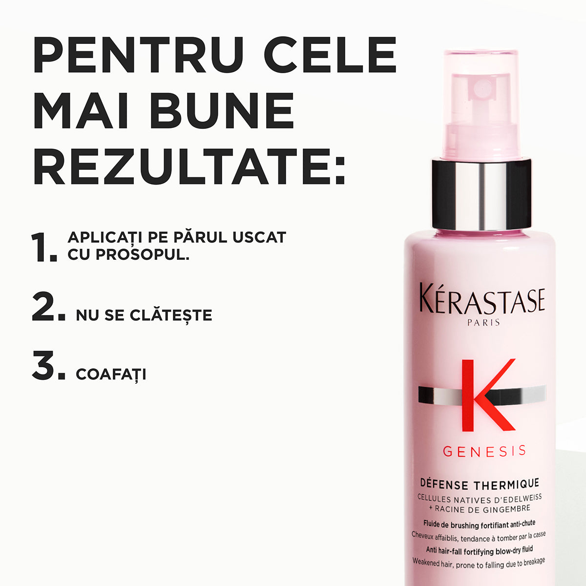 Crema cu protectie termica Kerastase Genesis Defense Termique Fluide 150ml