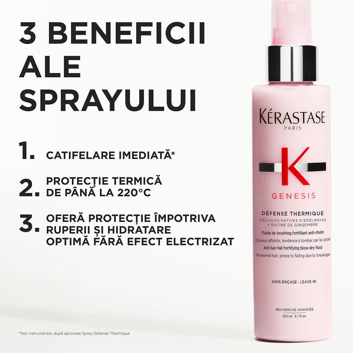 Crema cu protectie termica Kerastase Genesis Defense Termique Fluide 150ml