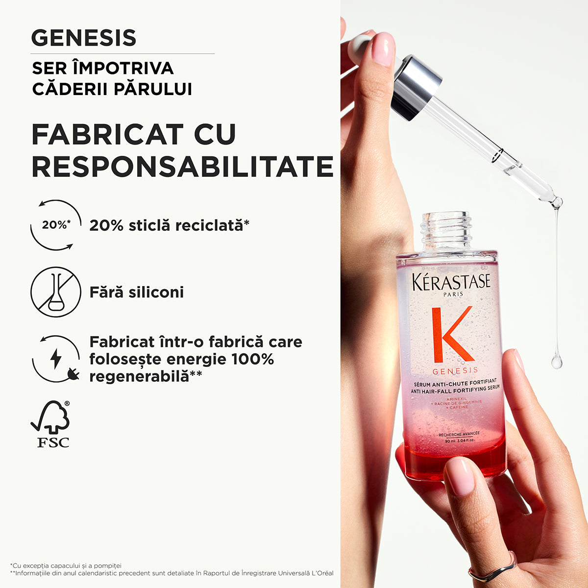 Serum impotriva caderii parului Kerastase Genesis Serum Anti-Chute Fortifiant 90ml