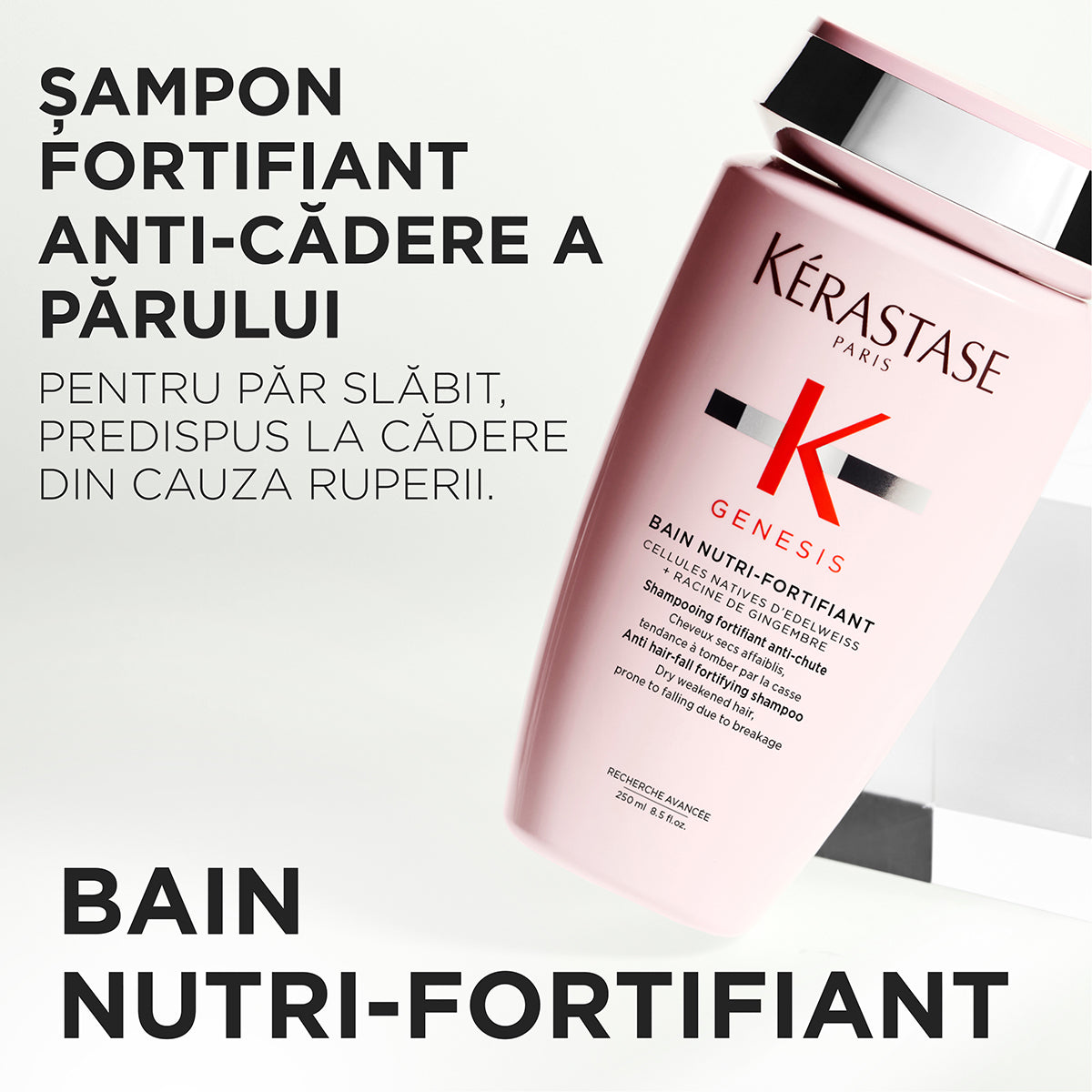Sampon pentru par uscat Kerastase Genesis Bain Nutri-Fortifiant Riche 250ml