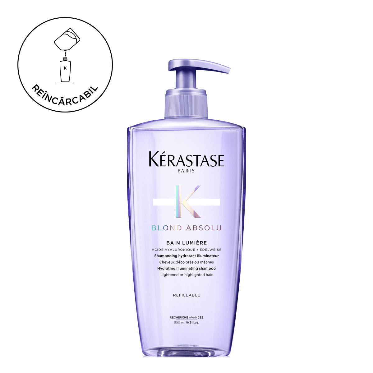 Sampon pentru par blond Kerastase Blond Absolu Bain Lumiere 500ml