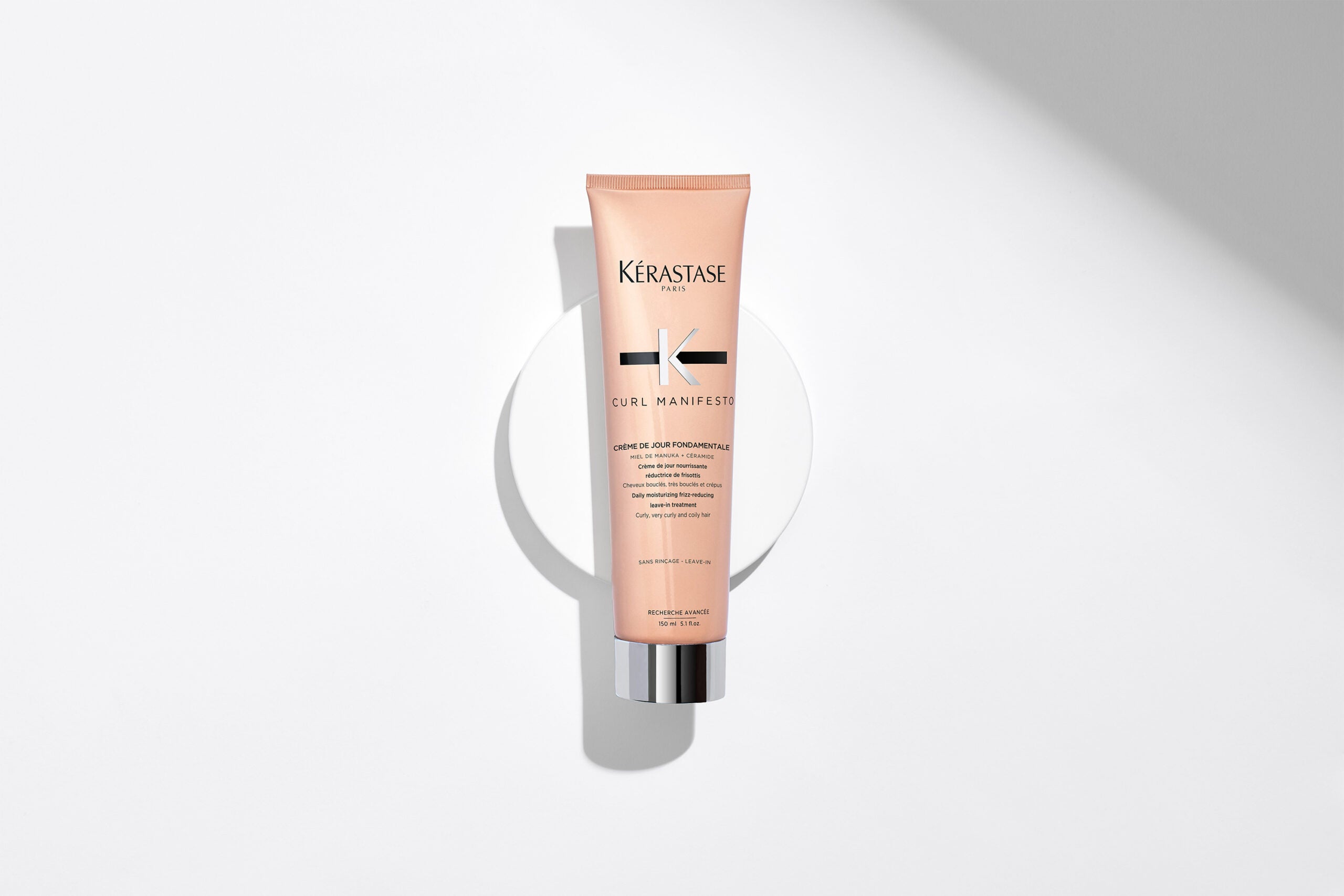Leave-in Kérastase CURL MANIFESTO Crème De Jour Fondamentale Crema fara clatire pentru par ondulat si cret 150 ml