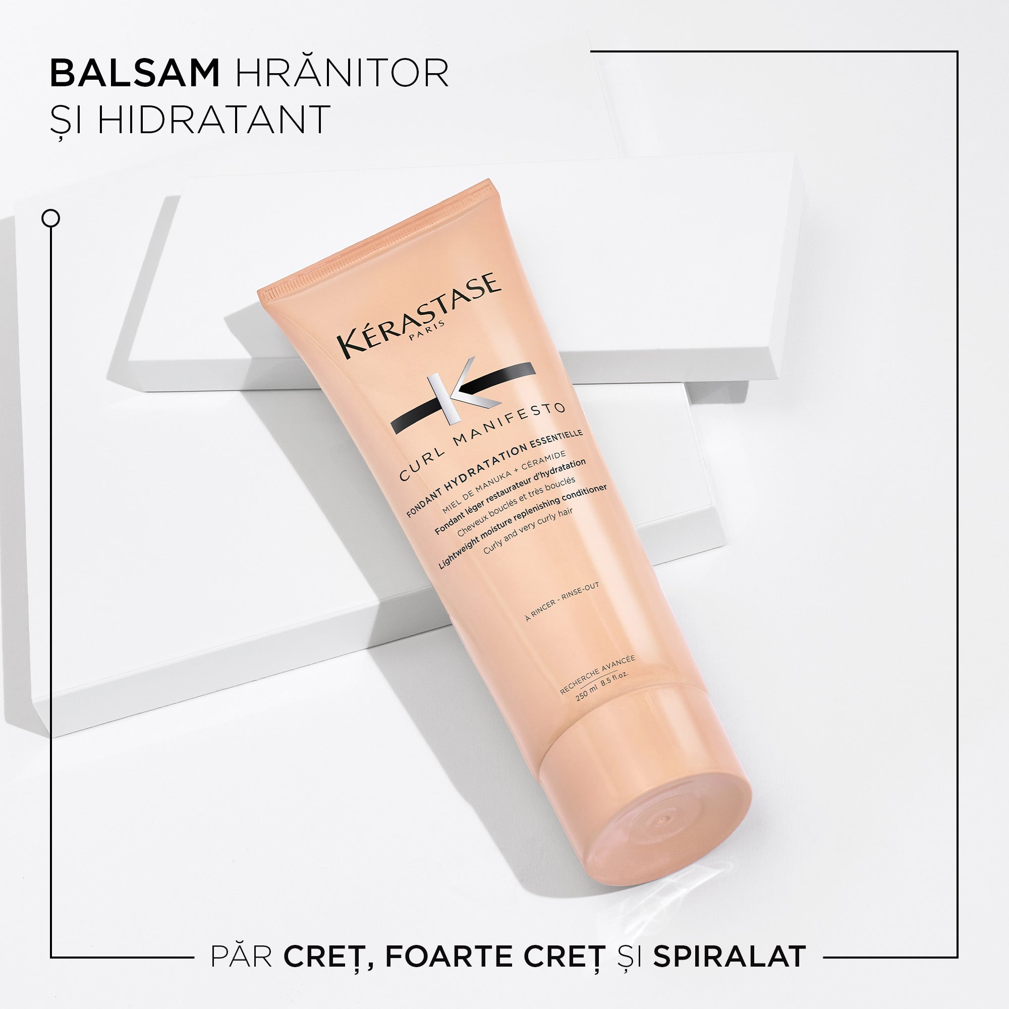 Balsam Kérastase CURL MANIFESTO Fondant Hydratation Essentielle pentru par ondulat si cret 250 ml