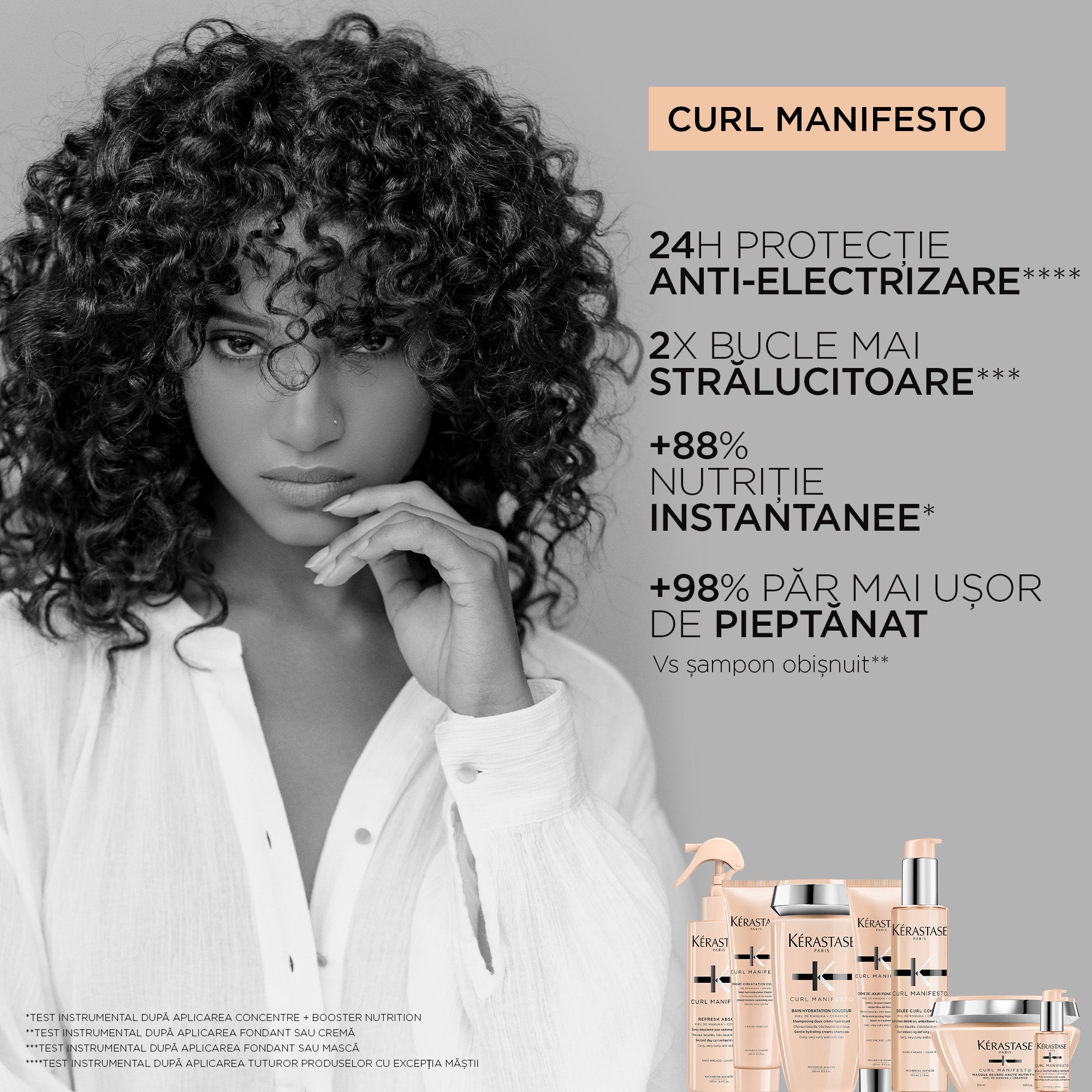 Balsam Kérastase CURL MANIFESTO Fondant Hydratation Essentielle pentru par ondulat si cret 250 ml