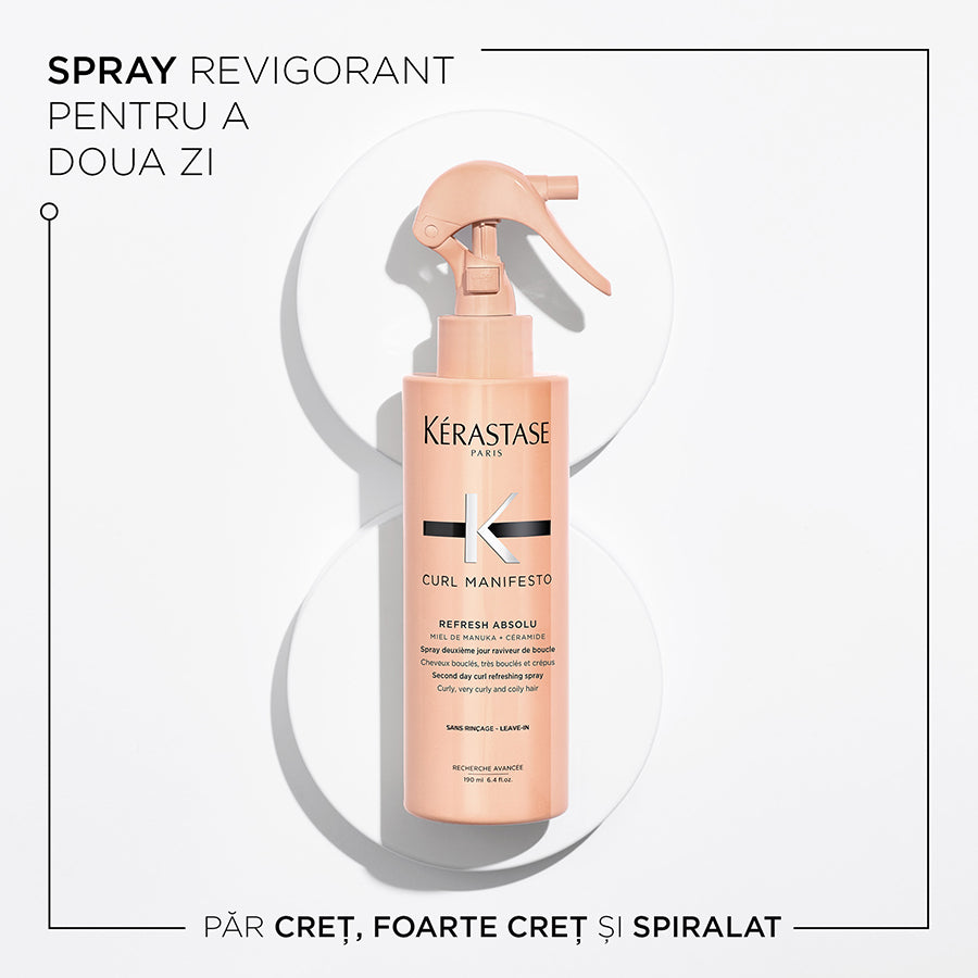Spray revigorant pentru bucle Kerastase Curl Manifesto Refresh Absolu 190ml