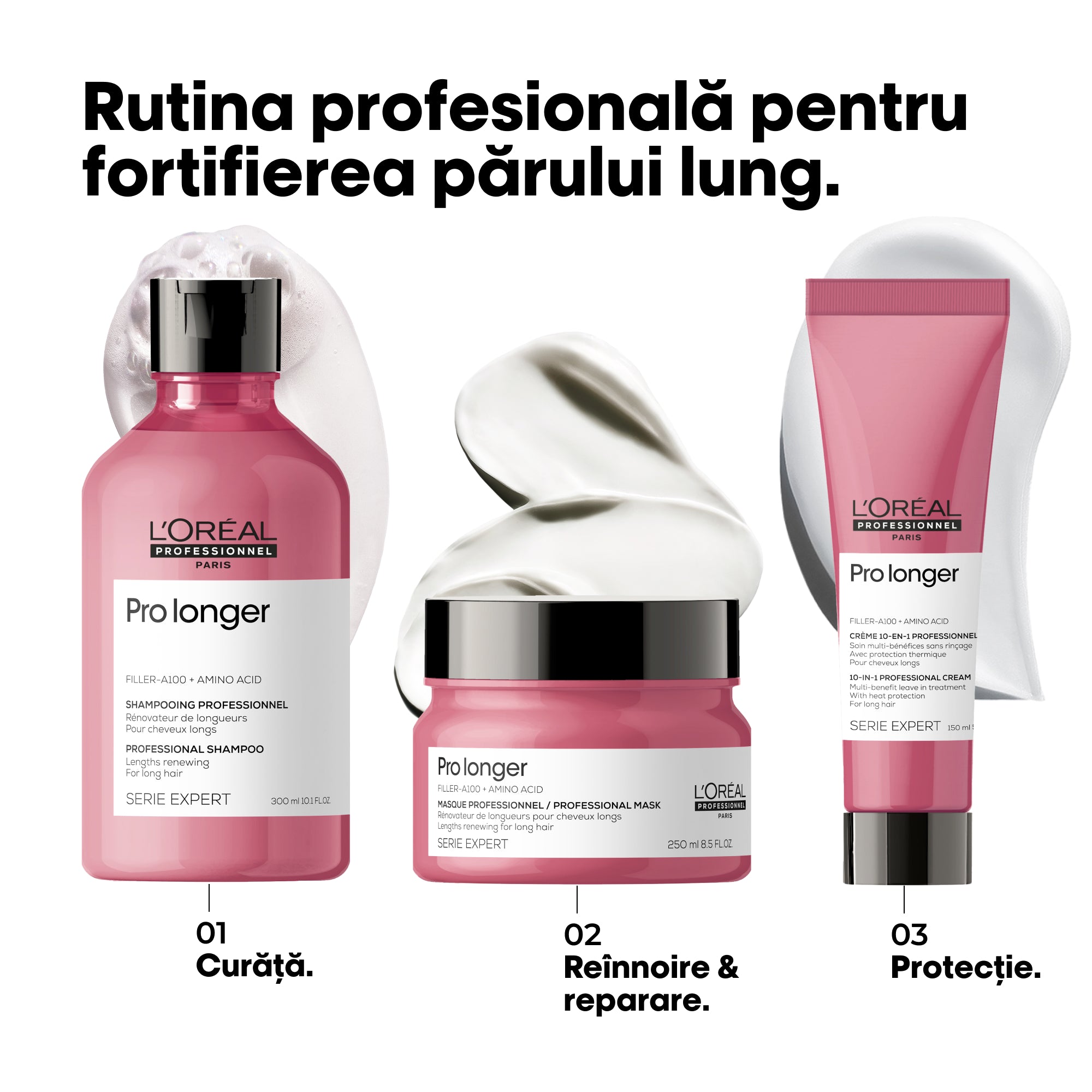Sampon L’Oréal Professionnel Serie Expert Pro Longer 500ml