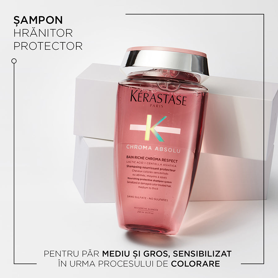 Sampon pentru par vopsit Kerastase Riche Chroma Respect 250ml