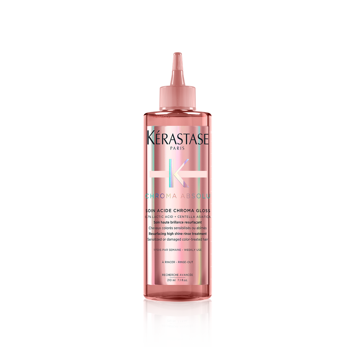 Tratament pentru stralucire Kérastase Chroma Soin Acide Chroma Gloss 210ml