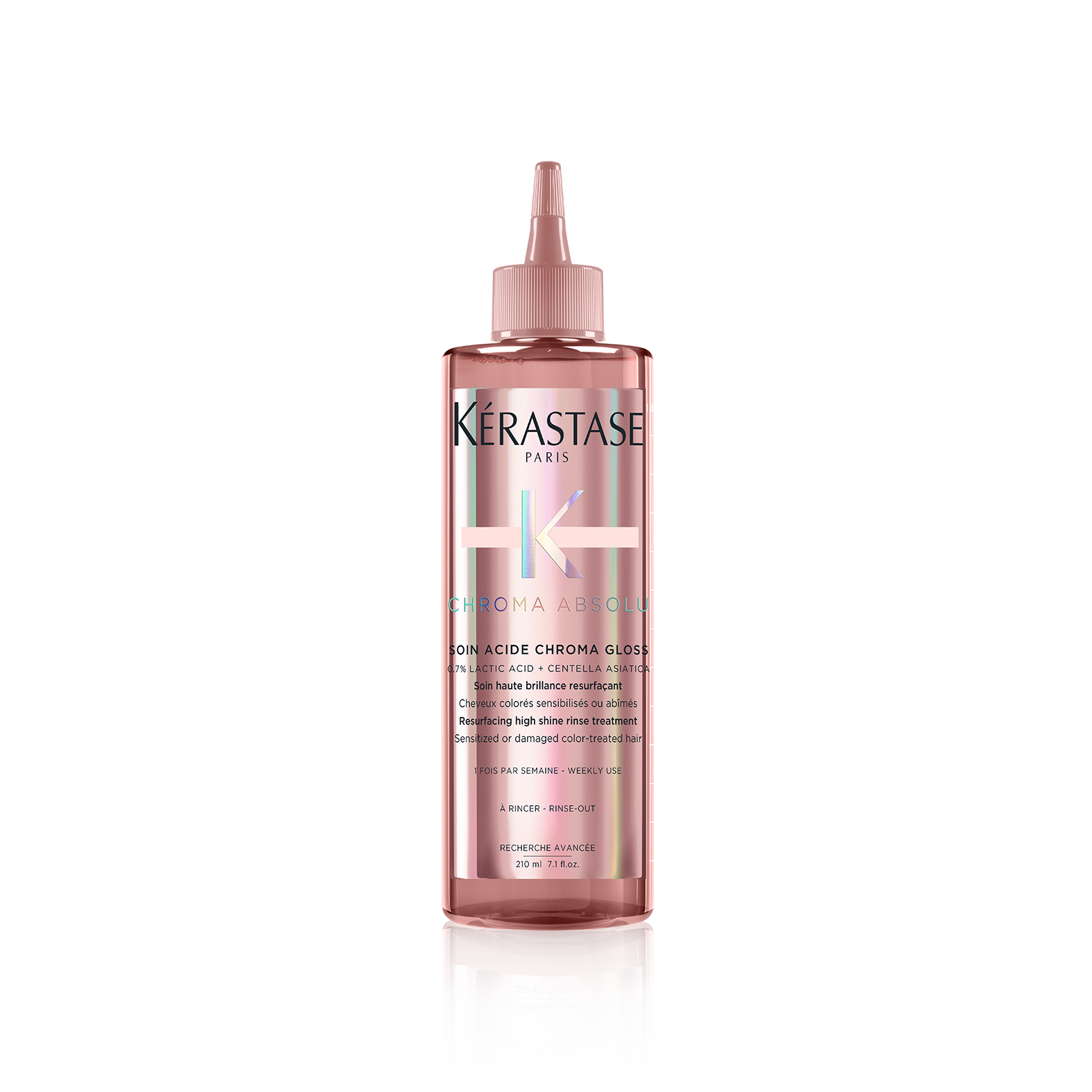Tratament pentru stralucire Kérastase Chroma Soin Acide Chroma Gloss 210ml