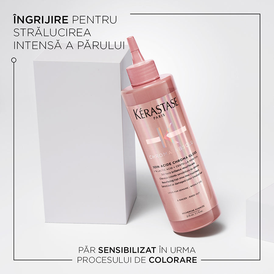Tratament pentru stralucire Kérastase Chroma Soin Acide Chroma Gloss 210ml