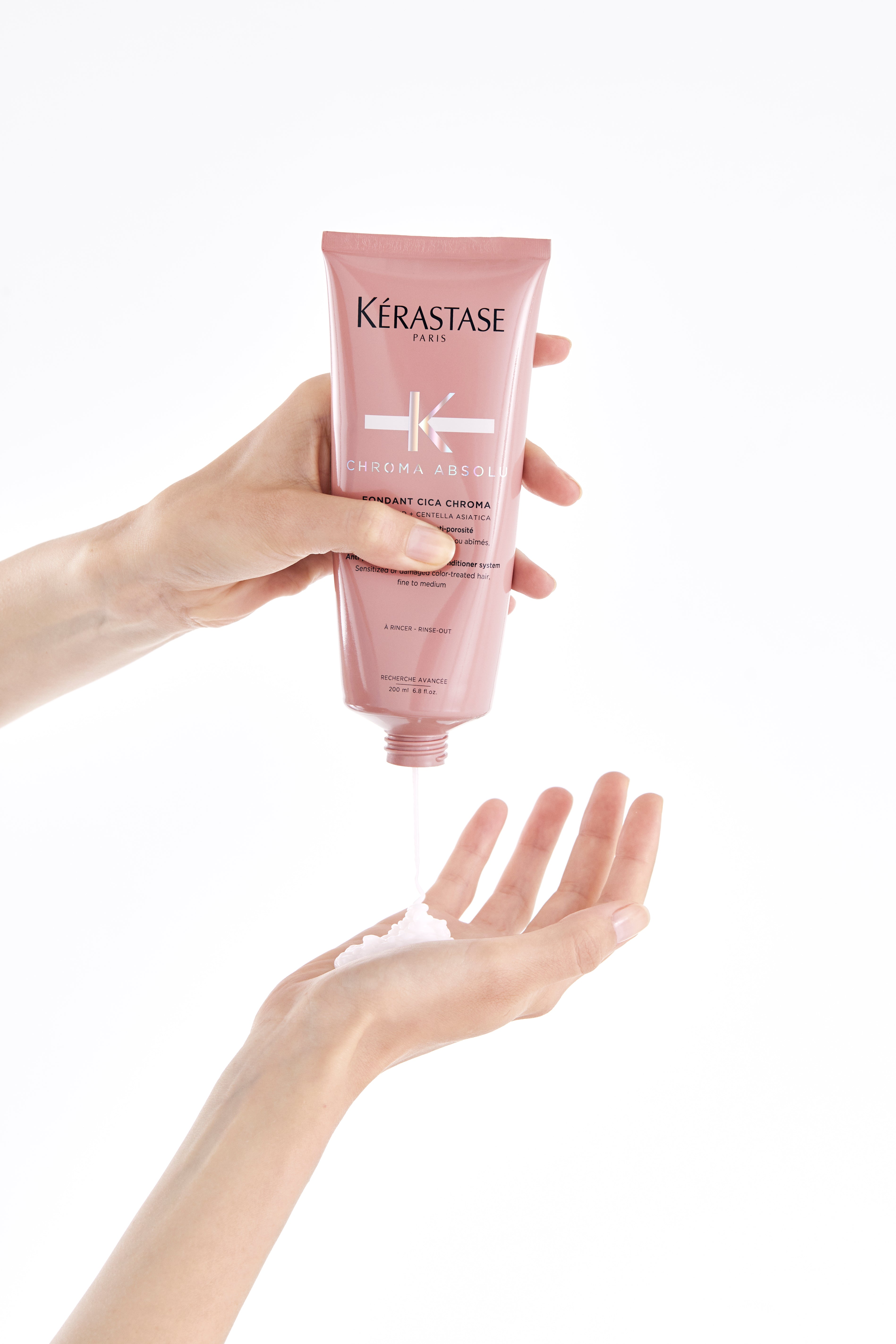 Balsam pentru par vopsit Kerastase Chroma Absolu Fondant Cica Chroma 200ml