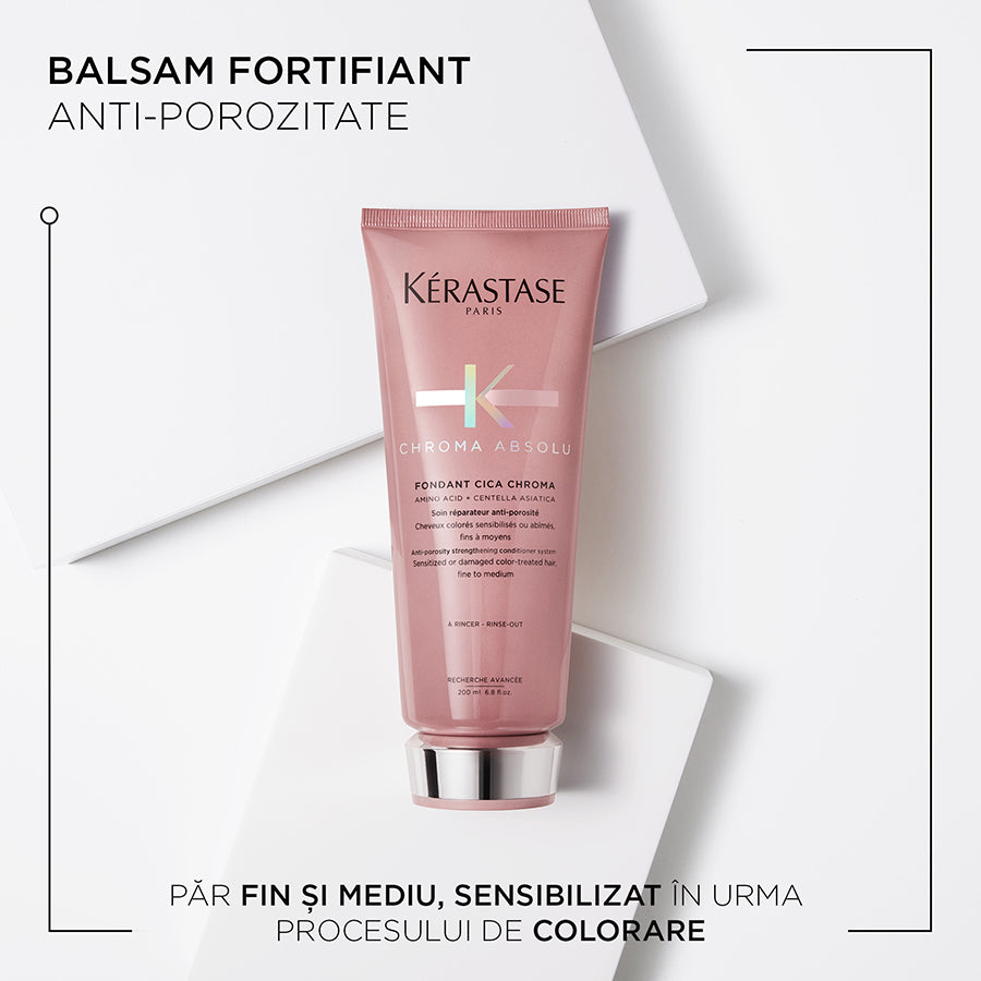 Balsam pentru par vopsit Kerastase Chroma Absolu Fondant Cica Chroma 200ml
