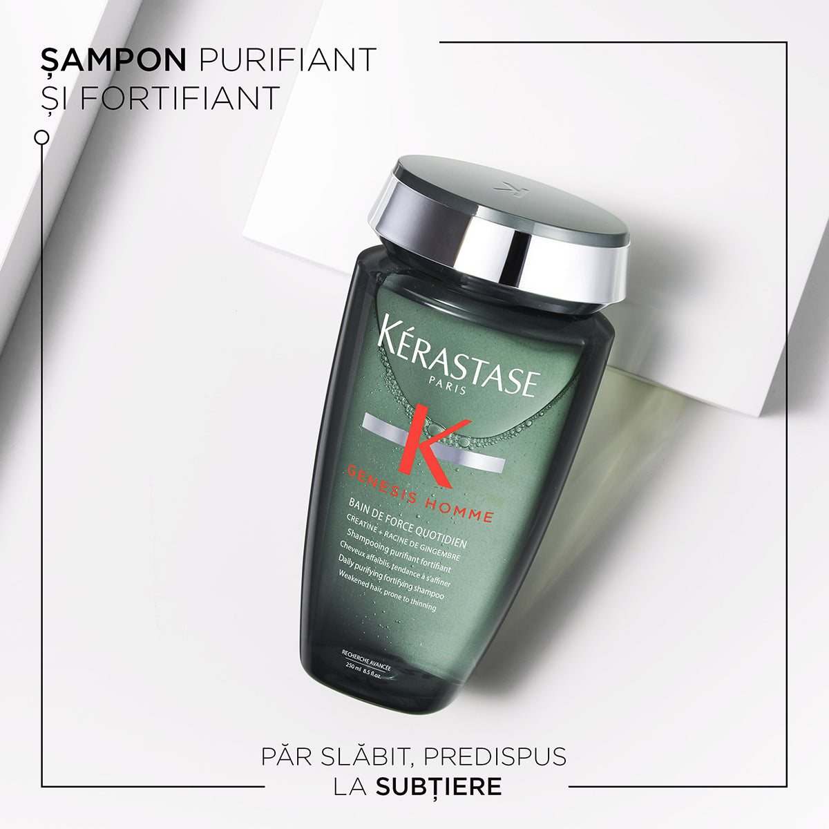 Sampon impotriva caderii parului Kerastase Genesis Homme Bain de Force Quotidien 250ml