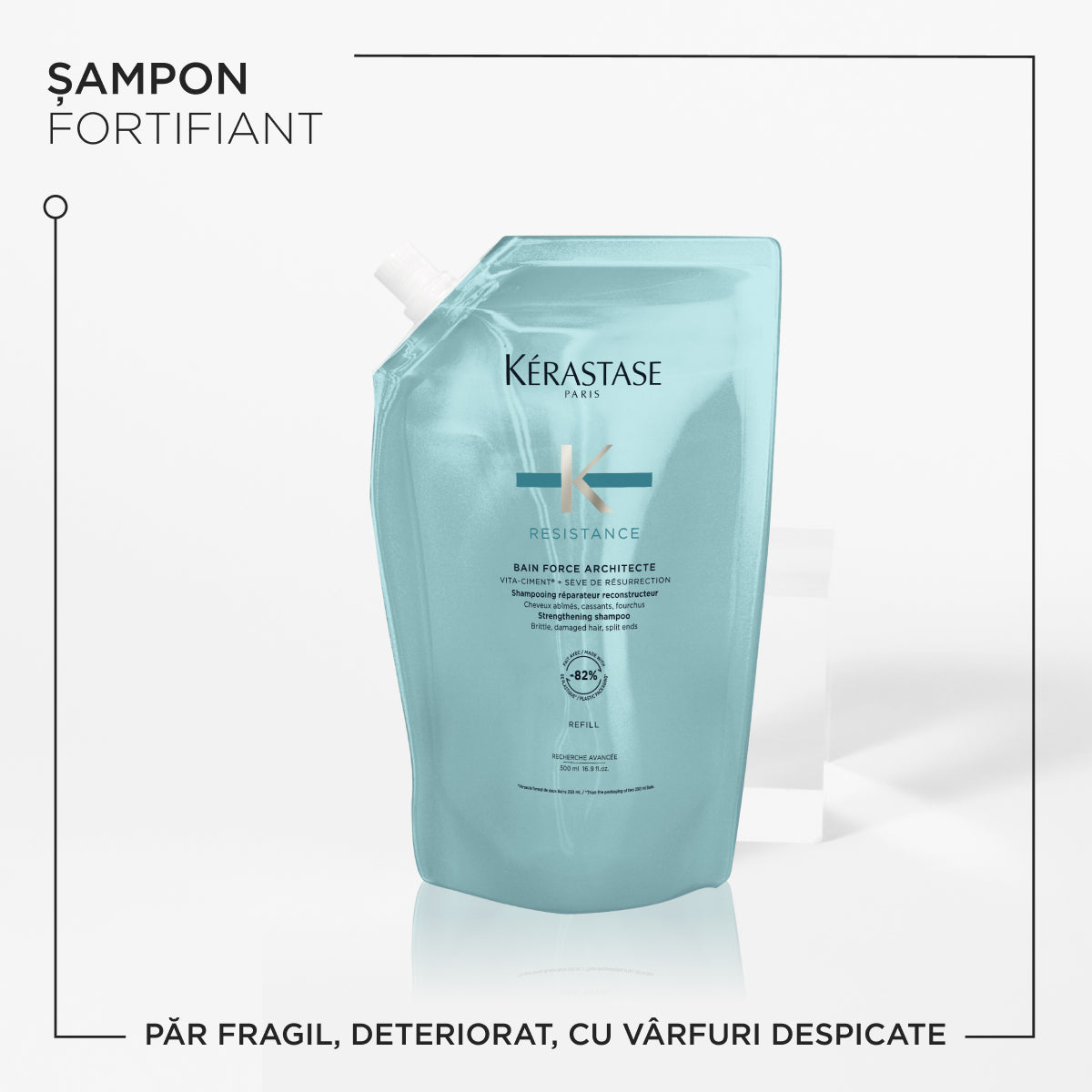 Rezerva Sampon Kerastase Resistance Bain Force Architecte 500ml
