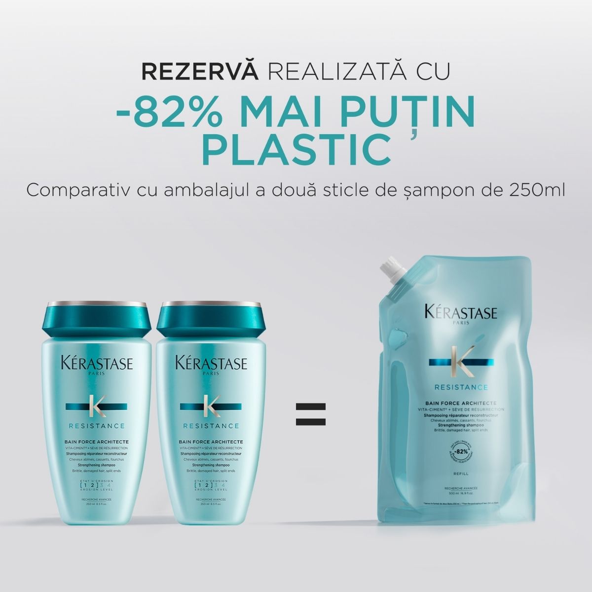Rezerva Sampon Kerastase Resistance Bain Force Architecte 500ml