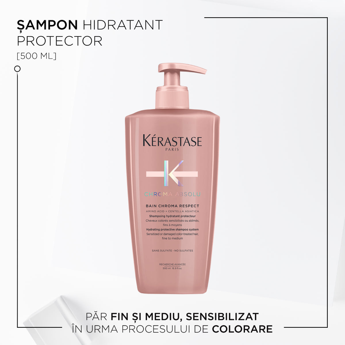 Sampon Kerastase Chroma Respect pentru par vopsit 500ml