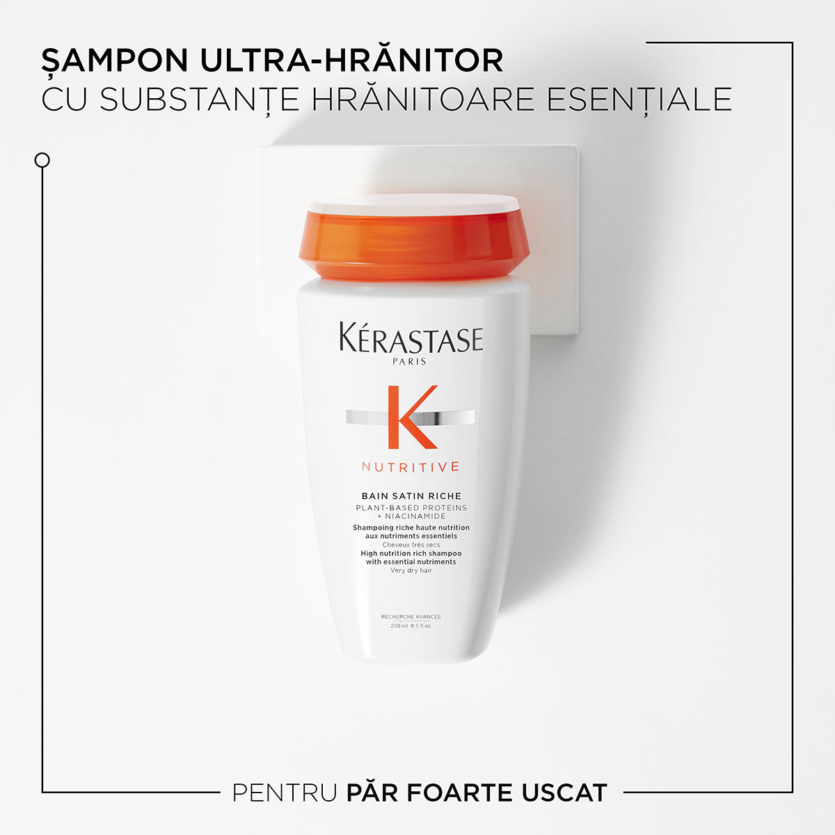 Sampon hranitor pentru par foarte uscat Kerastase Nutritive Bain Riche 250ml