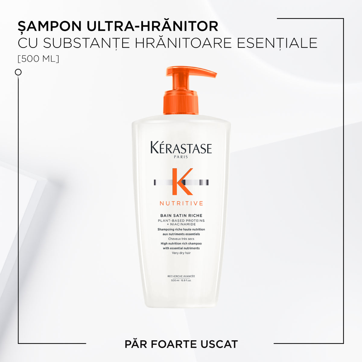 Sampon par uscat Kerastase Nutritive Bain Riche 500ml