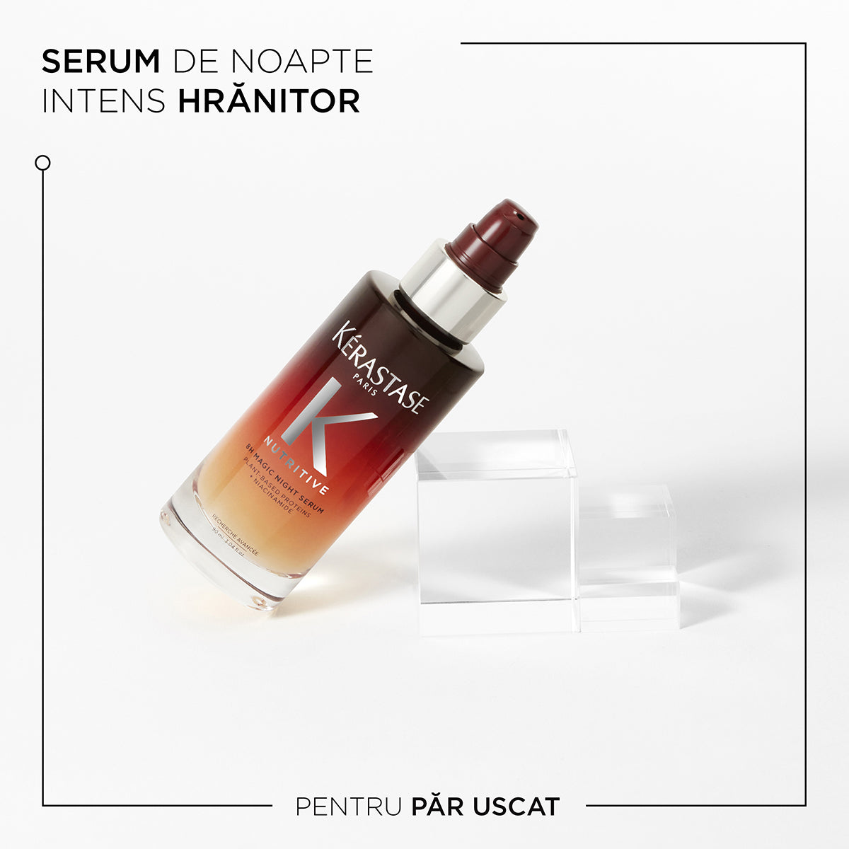 Serum de noapte pentru par uscat Kérastase Nutritive 8H Magic Night Serum 90 ml