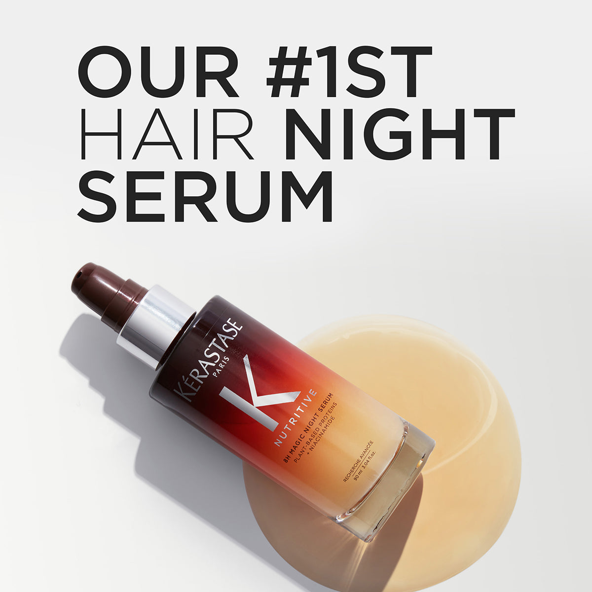 Serum de noapte pentru par uscat Kérastase Nutritive 8H Magic Night Serum 90 ml