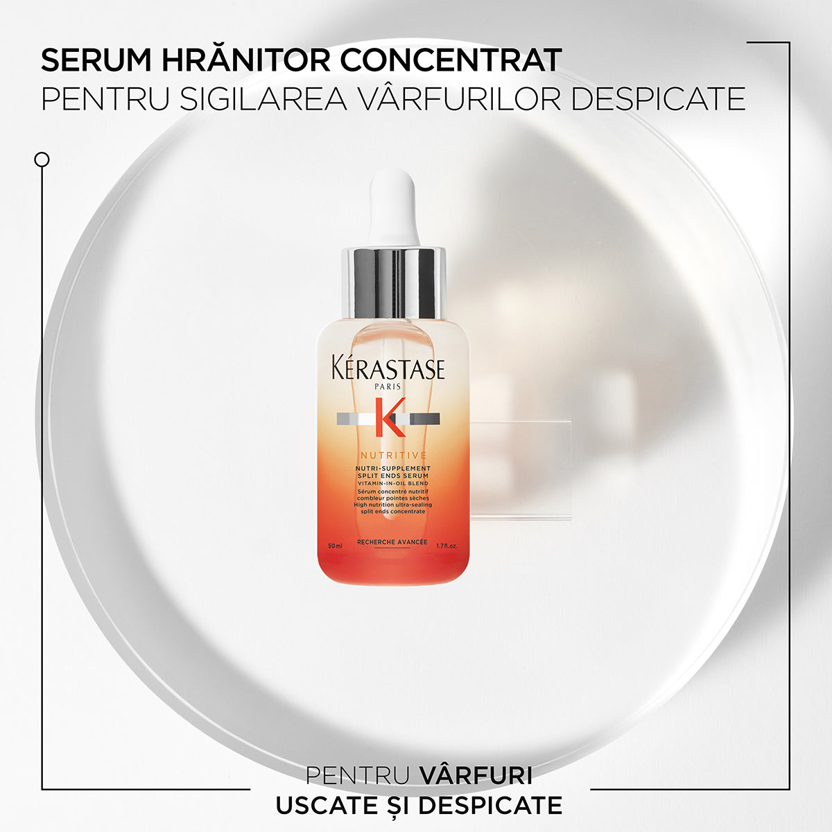 Serum hranitor pentru par uscat Kerastase Nutri-Supplement Split Ends 50ML