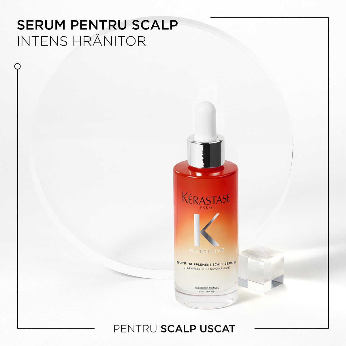 Serum hranitor pentru scalp uscat Kérastase Nutritive Nutri-Supplement Scalp 90ml
