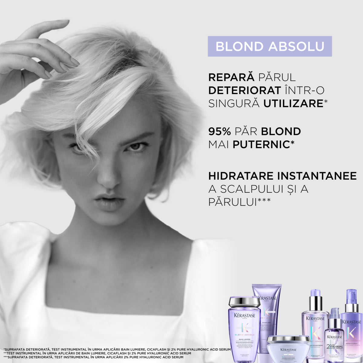 Serum hidratant Kérastase Blond Absolu 2% Pure Hyaluronic Acid 50ml