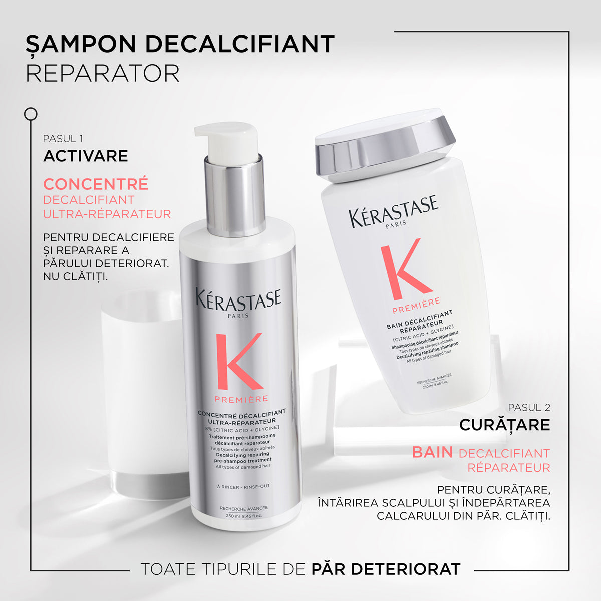 Pre-sampon par deteriorat Première Concentré Décalcifiant 250ml