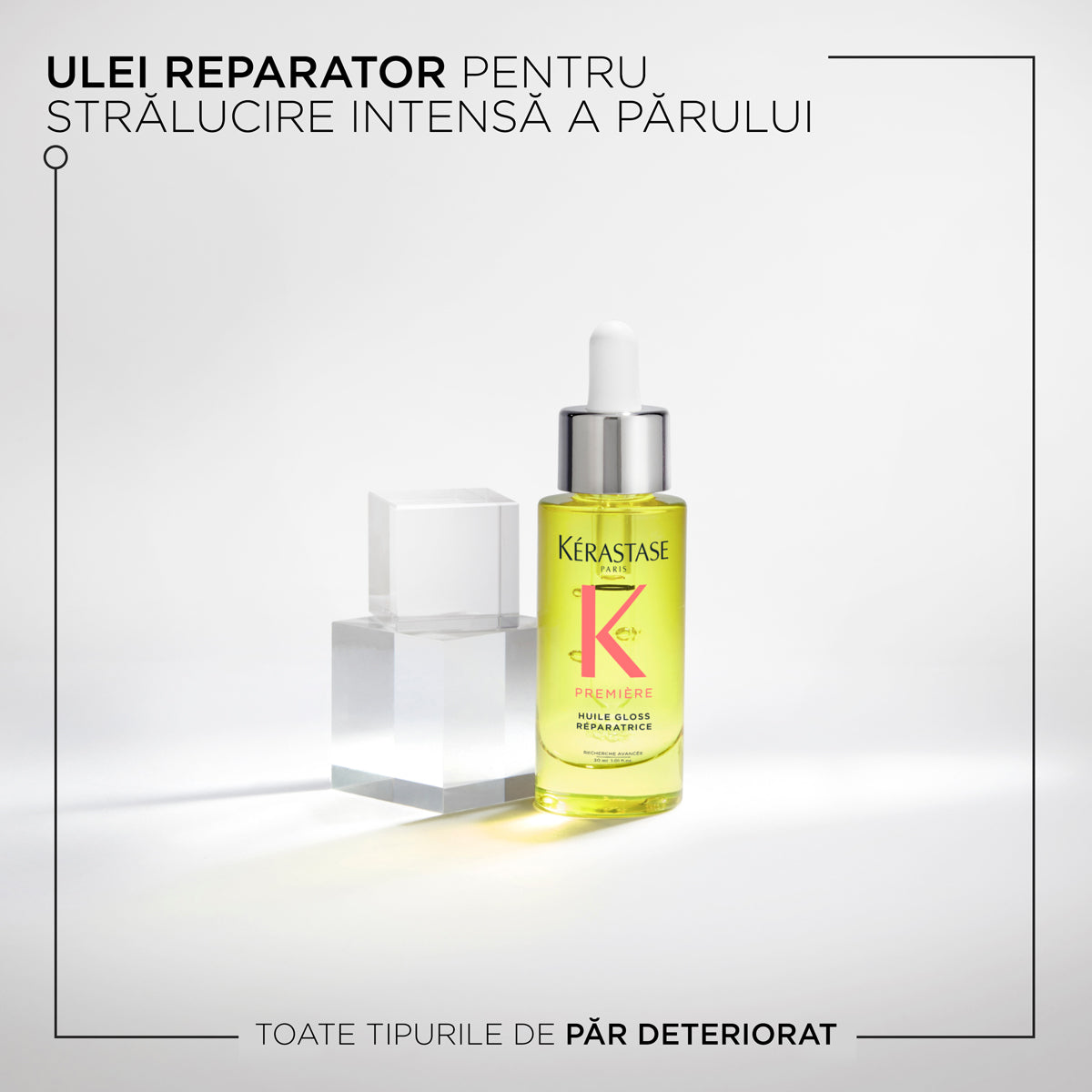 Ulei par deteriorat Kerastase Huile Gloss Réparatrice 30ml