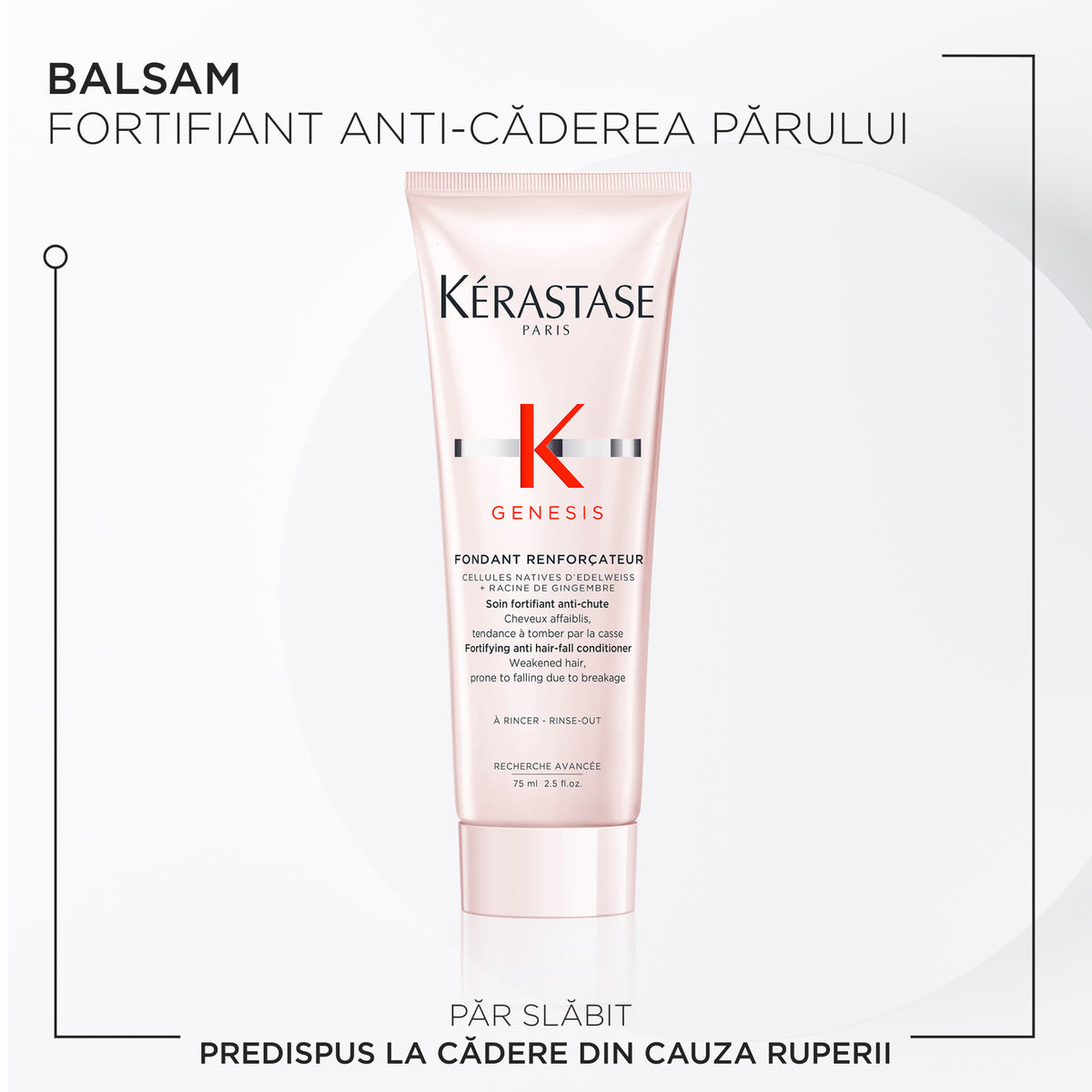 Set Kérastase Genesis Discovery 2025 Bain Hydra-Fortifiant 80ml + Fondant Renforçateur 75ml + Dèfense Thermique 45ml