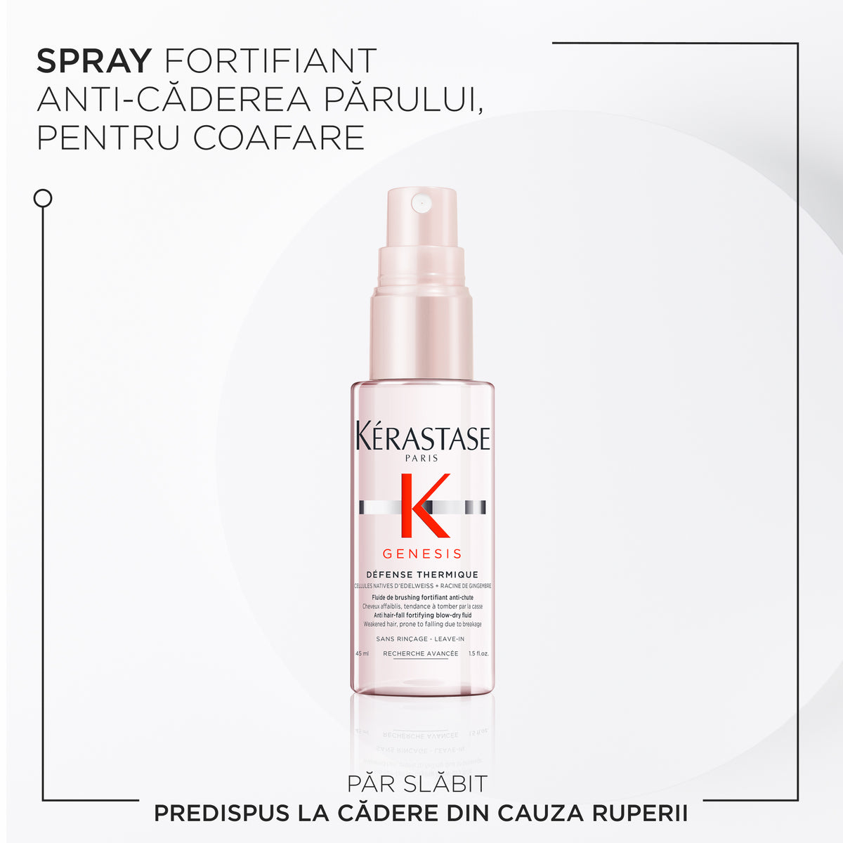 Set Kérastase Genesis Discovery 2025 Bain Hydra-Fortifiant 80ml + Fondant Renforçateur 75ml + Dèfense Thermique 45ml